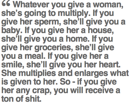 Whatever You Give A Woman, She's Going to Multiply..... Crap10
