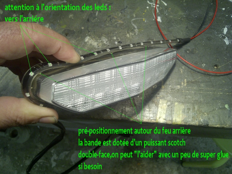FEU STOP ADDITIONNEL (avec LEDs " T-REX " ) Saint-37