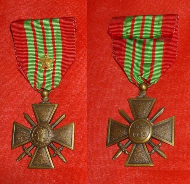 Médaille de la Croix de Guerre 1939 Panora11