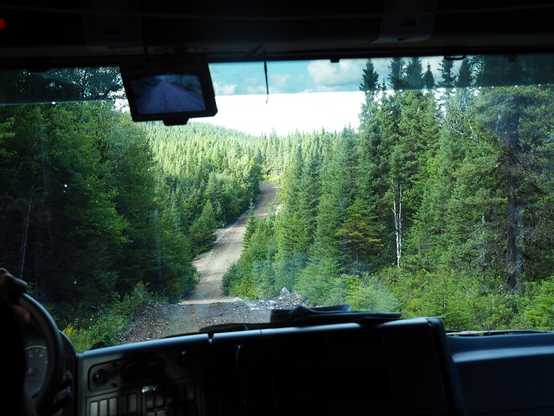 D'Halifax a Quebec Foret810