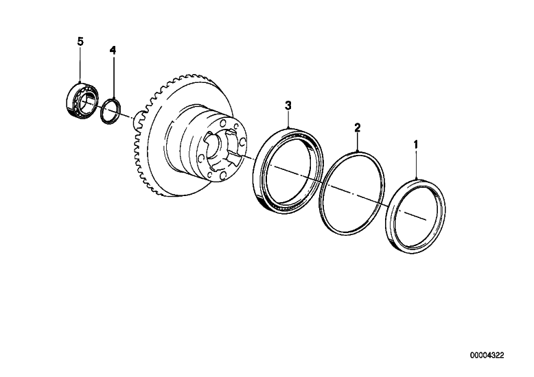 refference de roulement de cardan Roulem10