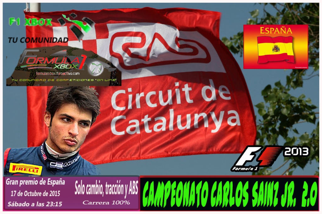 F1 2013 / CONFIRMACIÓN DE ASISTENCIA / G. P. DE ESPAÑA / CTO. CARLOS SAINZ JR.2.0 / SÁBADO, 17 - 10 - 2015 / 23:15h Carlos19