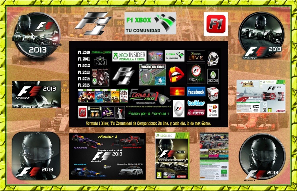  F1 2013 / / CTO. PEDRO M. DE LA ROSA - F1 XBOX / LUNES, 26 DE OCTUBRE DE 2015 A LAS 22:00 HORAS Logos_10