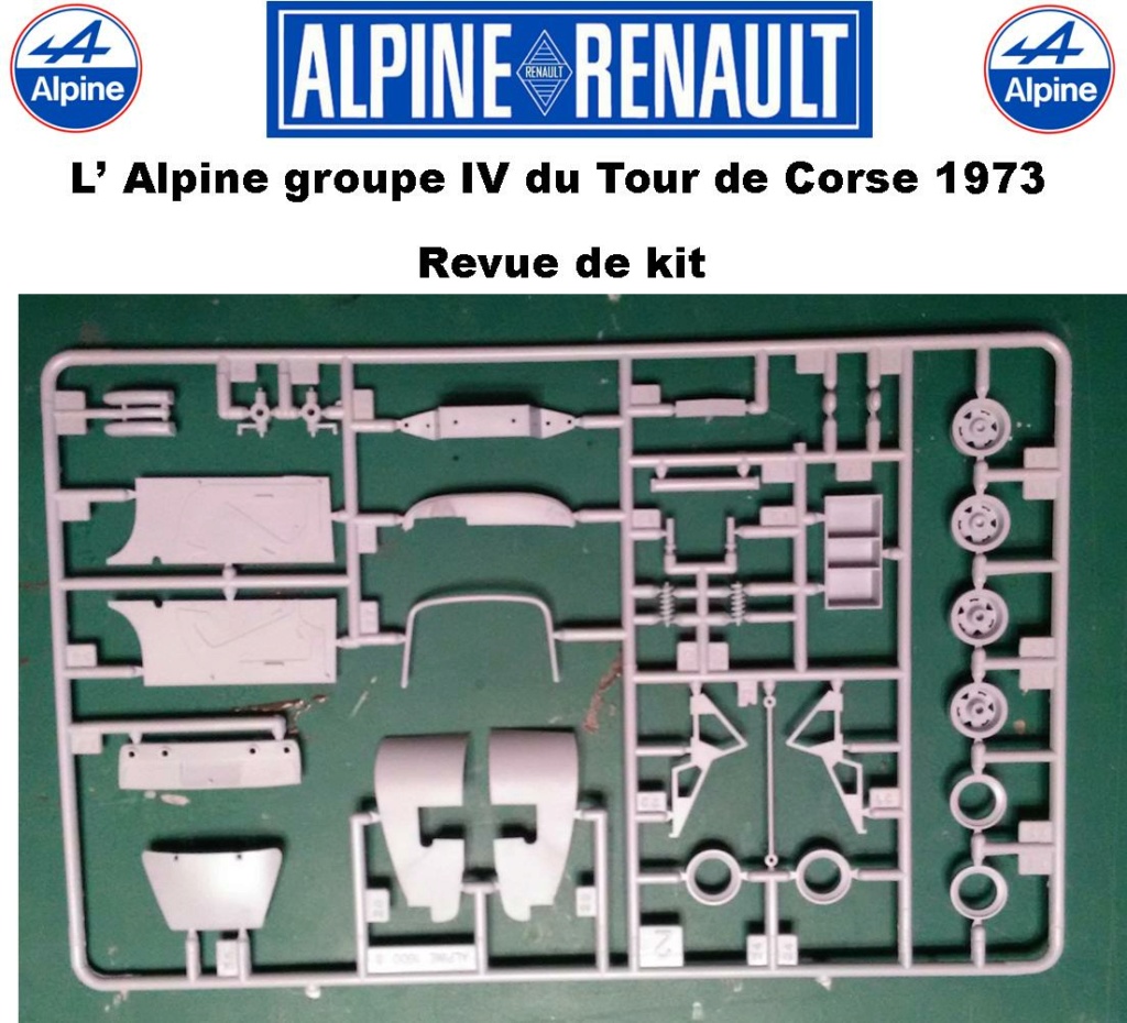 Alpine A110 Groupe IV Tour de Corse 1973  1/24 Heller 80745  0515