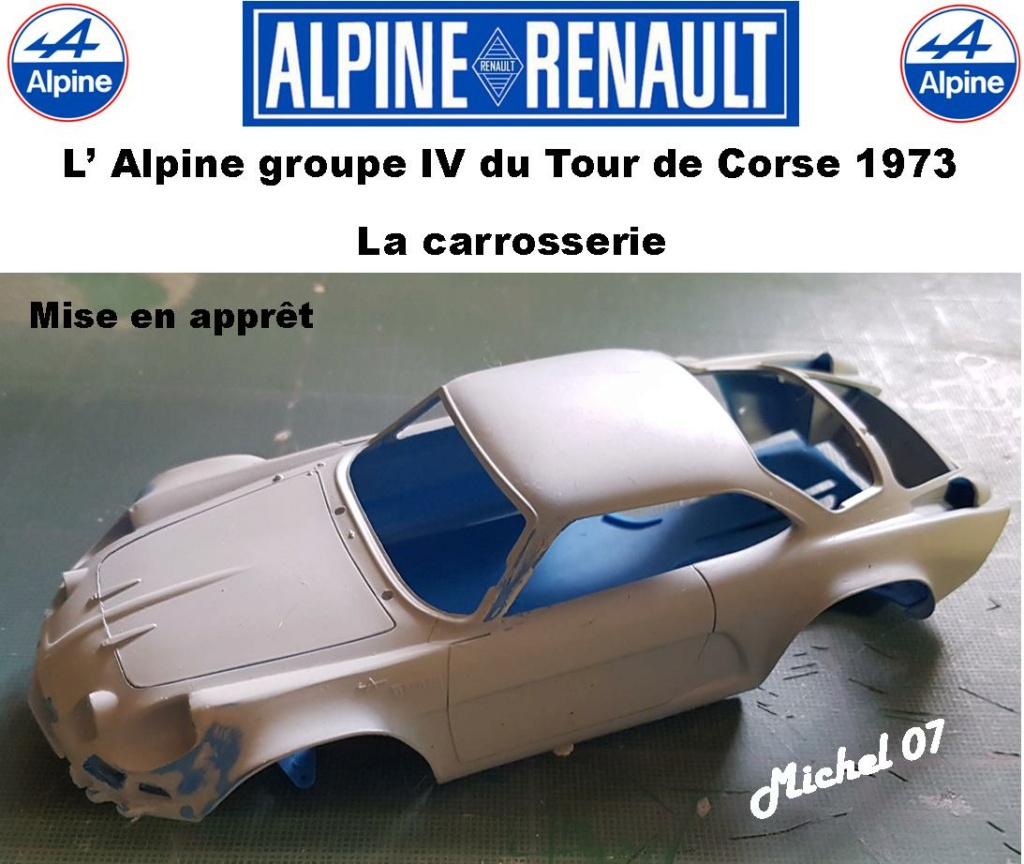 Alpine A110 Groupe IV Tour de Corse 1973  1/24 Heller 80745  - Page 2 1515