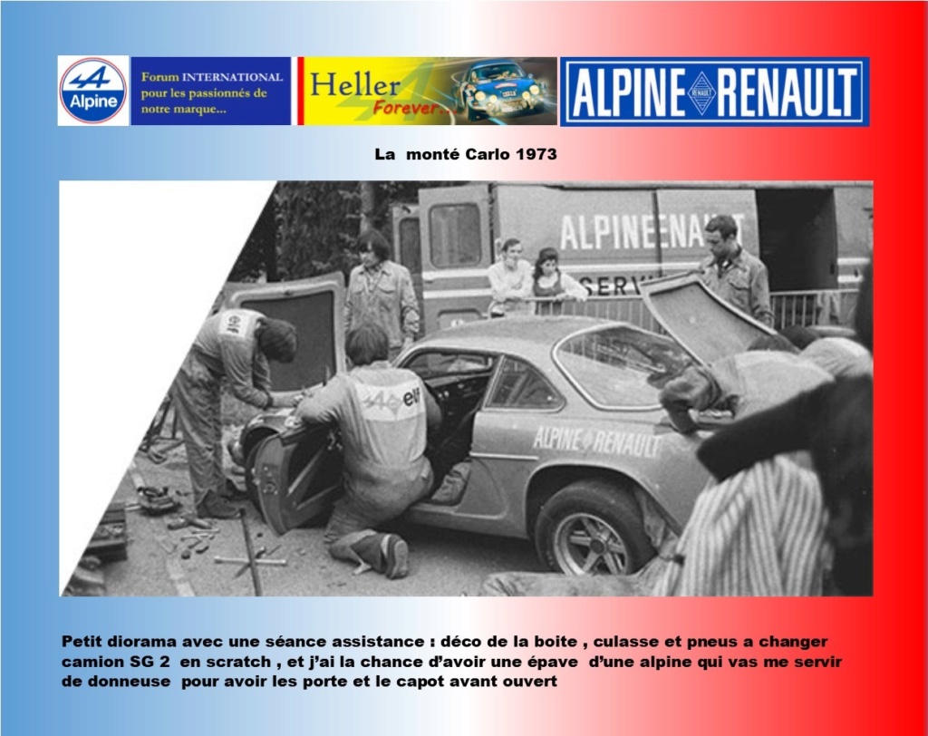 ALPINE A110 1600 S les différents modèls de Michel07 Réf 80745 210