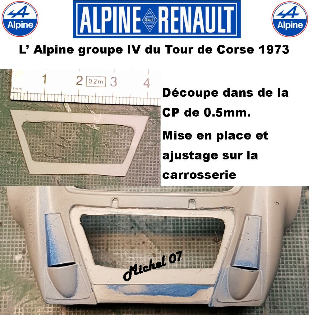 Alpine A110 Groupe IV Tour de Corse 1973  1/24 Heller 80745  - Page 3 2817