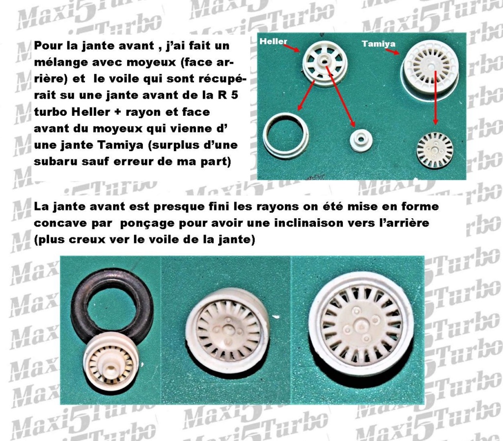 RENAULT 5 Maxi turbo 1/24ème Réf 80717 - Page 4 5011