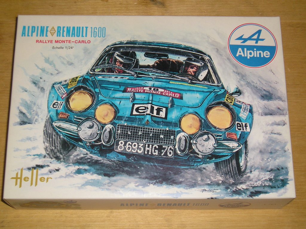 Alpine A110 Groupe IV Tour de Corse 1973 1/24 Heller 80745 P9120110
