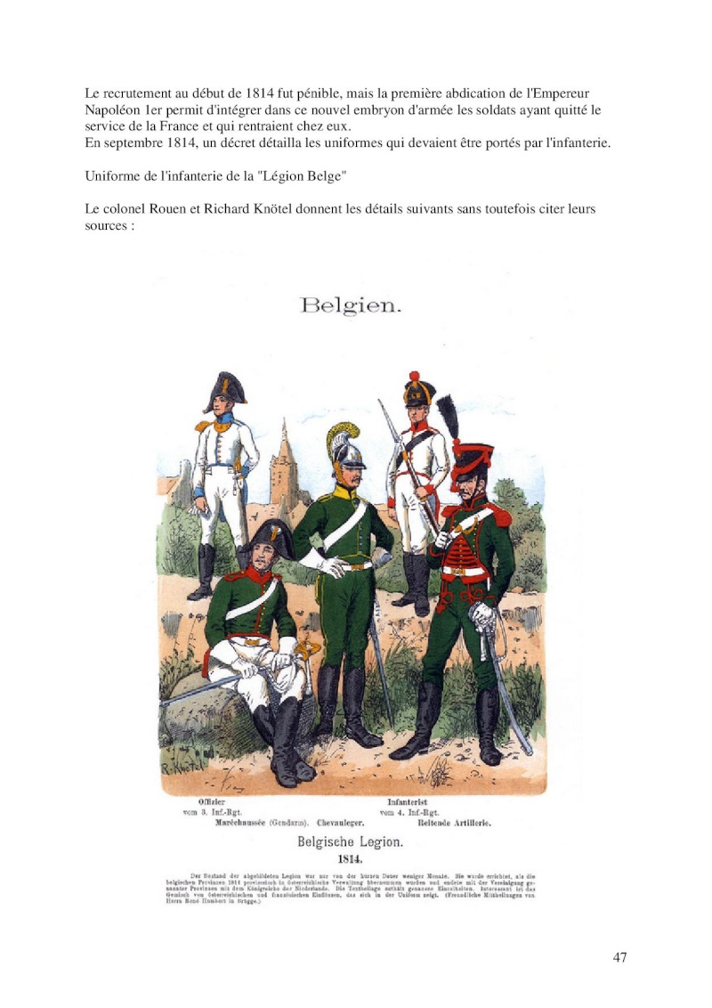 Belgo-néerlando-nassauviens de 1813 à 1815 1815_b54