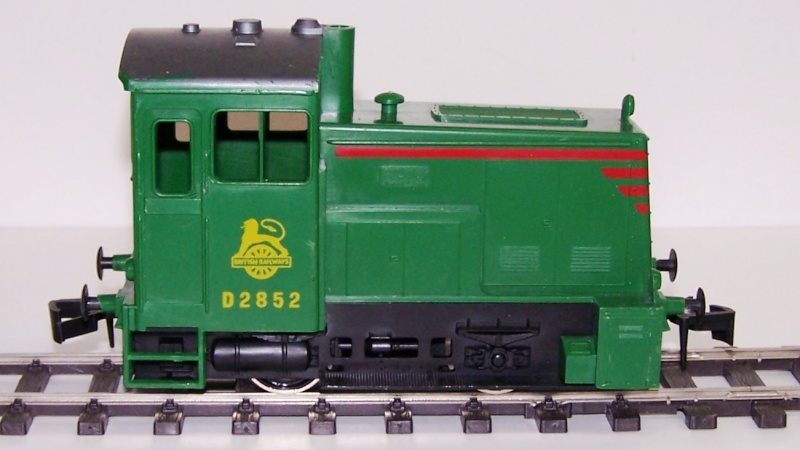 Le locotracteur "0-4-0 Diesel Shunter" des British Railways. D2852_10
