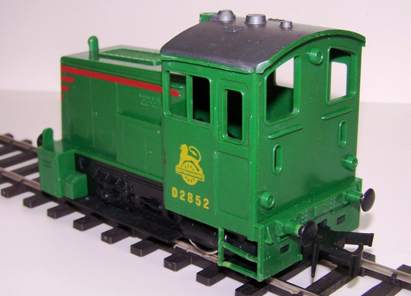 Le locotracteur "0-4-0 Diesel Shunter" des British Railways. D2852_12