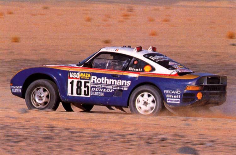Porsche 959 Paris Dakar 1986. Porsch11
