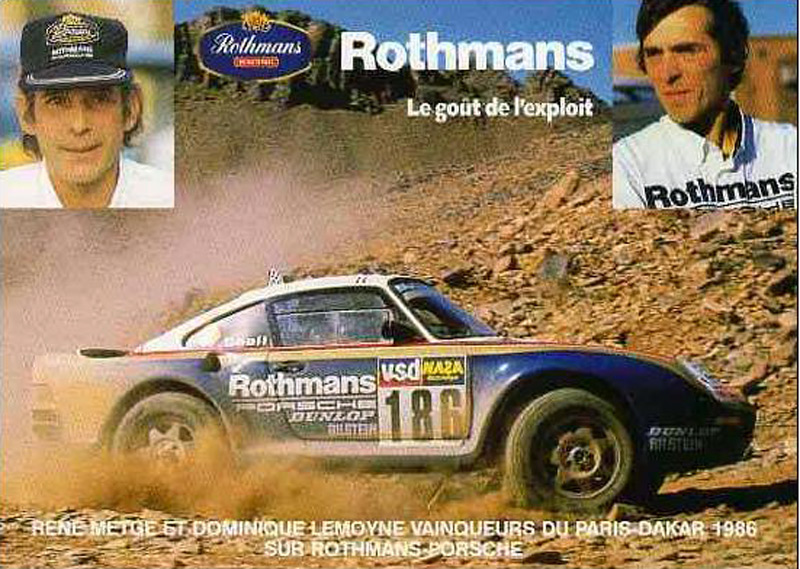Porsche 959 Paris Dakar 1986. Porsch12
