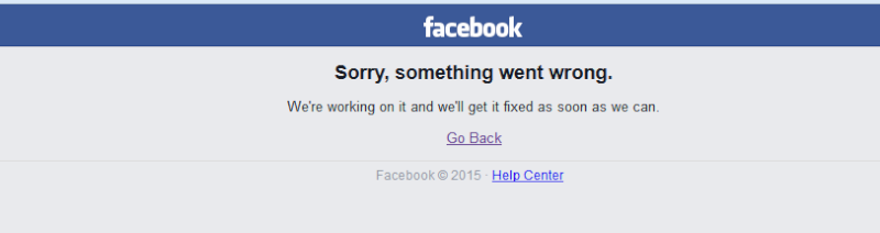انهيار موقع التواصل الاجتماعي" فيس بوك" عن الشبكة العنكبوتية 00000010