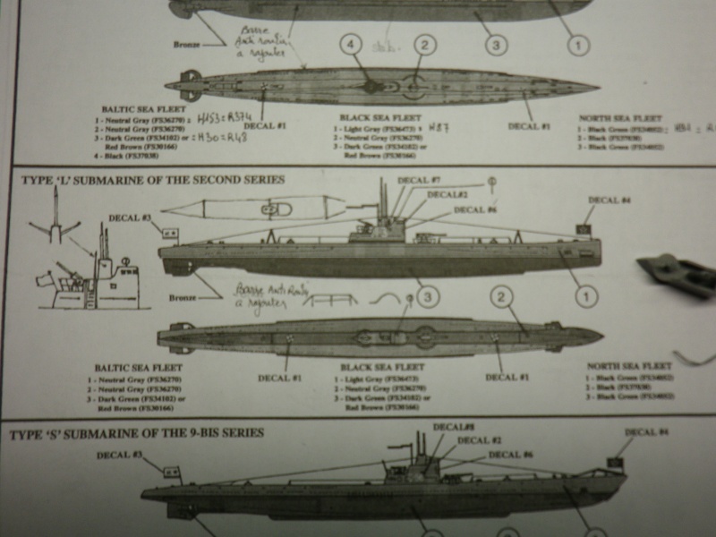 Sous -marins type " L " 2ème série marque "Encore " 1/400 Imgp3227