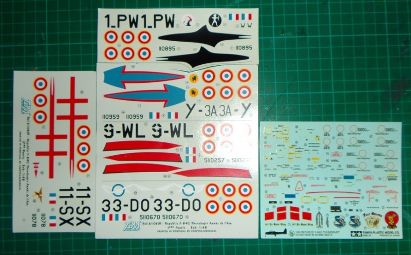 REPUBLIC F-84G THUNDERJET TAMIYA 1/48 624