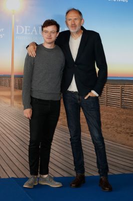 ANTON CORBIJN & DANE DeHAAN AT DEAUVILLE FILM FESTIVAL PHOTOCALL 32010