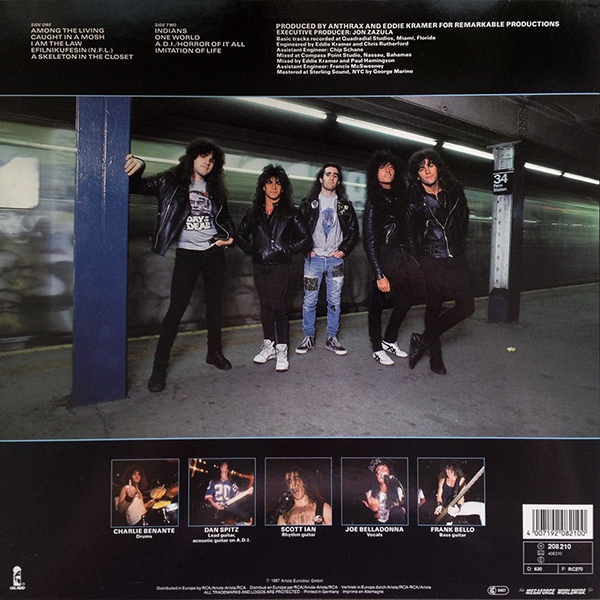 Anthrax - 1987 - Among the living 249