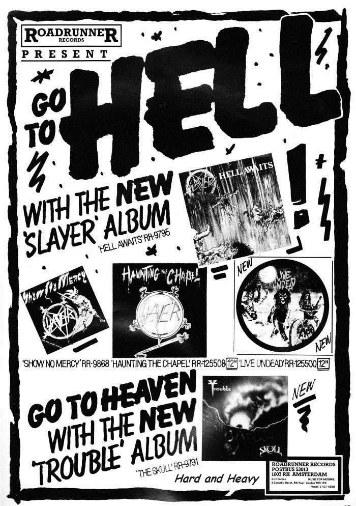 Slayer - 1985 - Hell awaits Slayer10