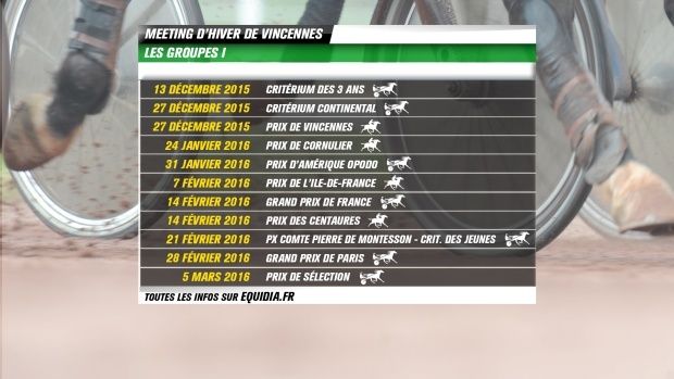 Dossier spécial : début du meeting d’hiver de Vincennes  6/11/15 1025_l12