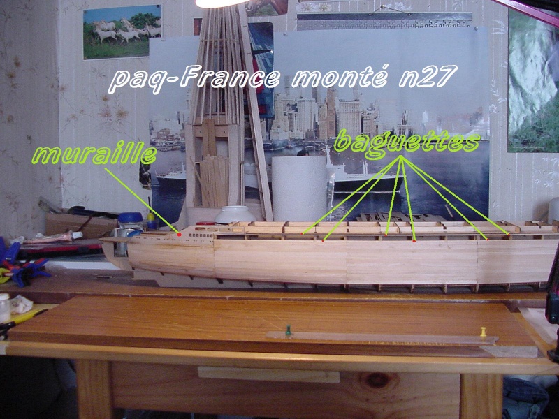 Construire le France 1/250 de chez Hachette - Page 5 Monty_38