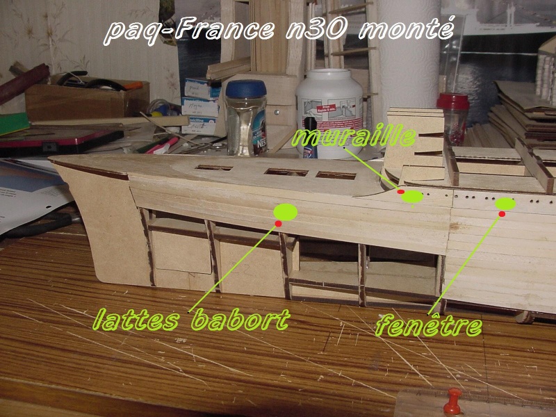 Construire le France 1/250 de chez Hachette - Page 5 Monty_41