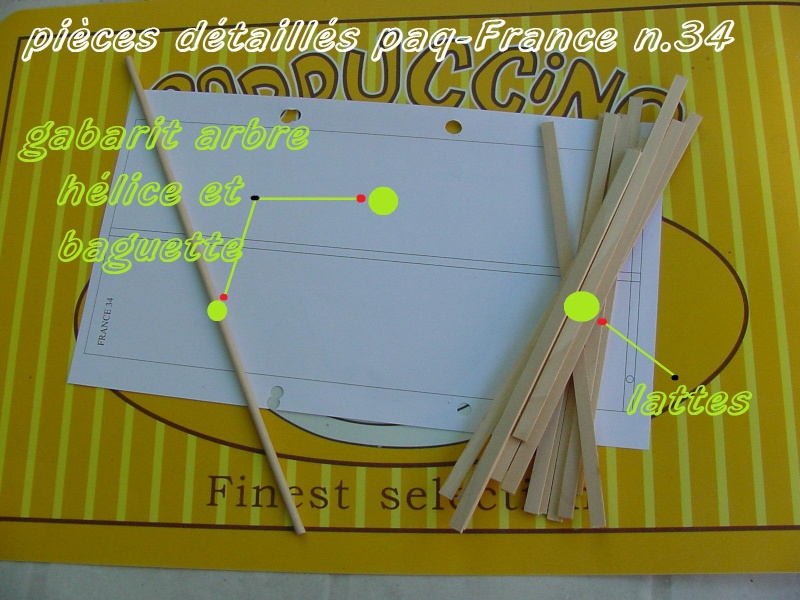 Construire le France 1/250 de chez Hachette - Page 5 Piyces42