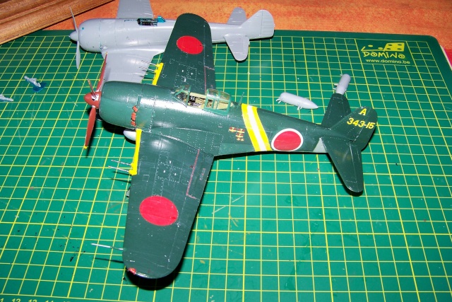 1/48 N1K2-J Shiden KAI Hasegawa (fini mais bof )Hasegawa 100_0017