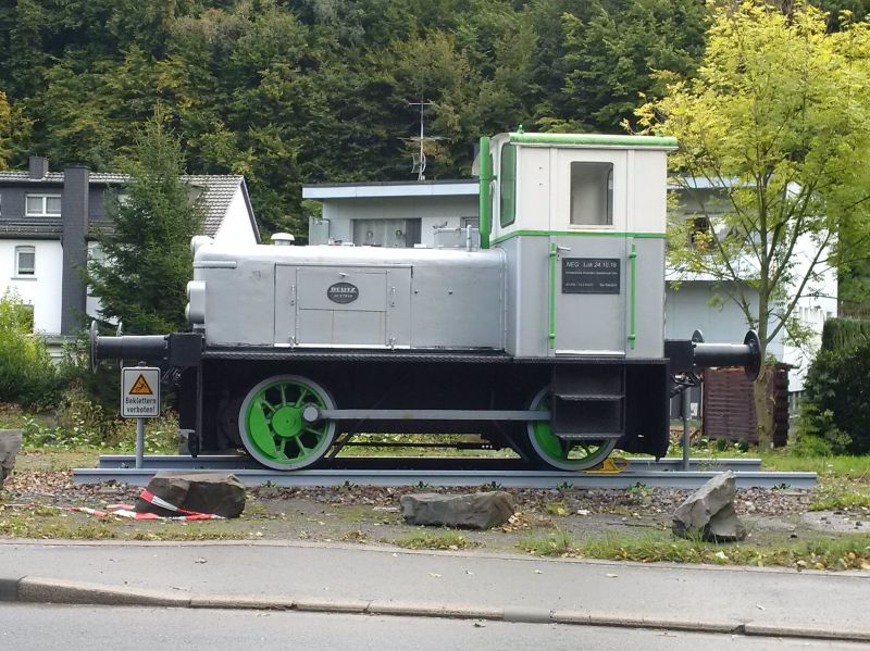 Deutz - Denkmals - Diesellok in Werdohl/Westfalen  1211