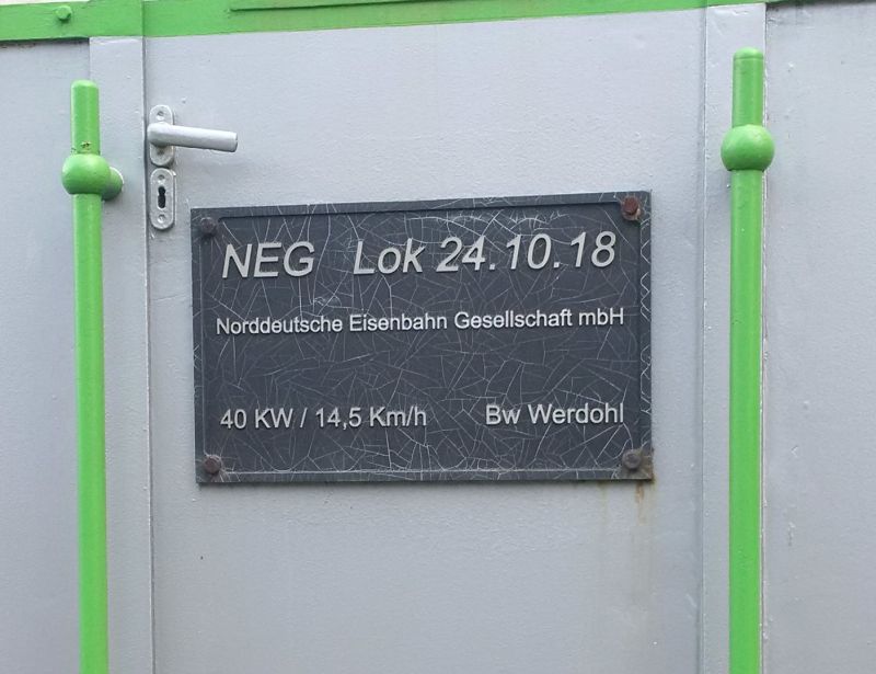 Deutz - Denkmals - Diesellok in Werdohl/Westfalen 224