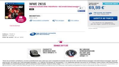 WWE 2K16: Infos de la précommande sur le PS Store et autre Captur10