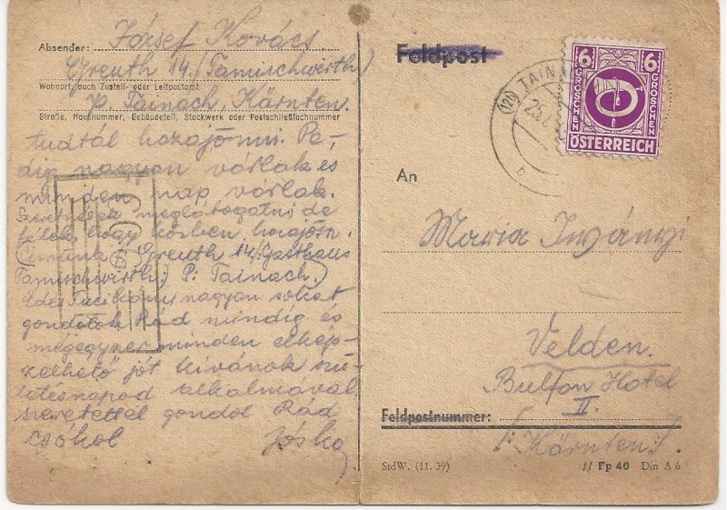 zensurstempel nach 1945 - Österreichische Zensuren nach 45 Bild22