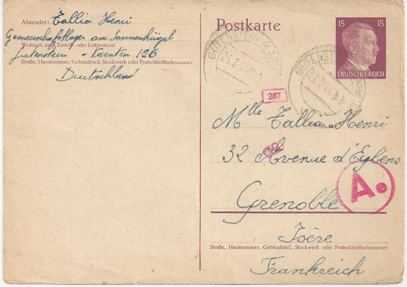 Österreich im III. Reich (Ostmark) Belege - Seite 6 Bild76