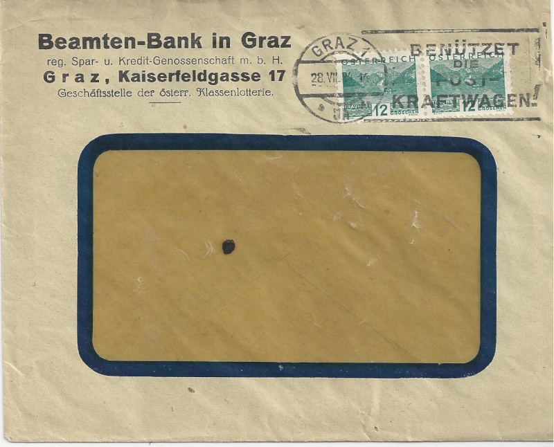 Briefe / Poststücke österreichischer Banken - Seite 3 Bild85