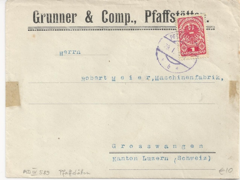 Osterreich - Inflation in Österreich - Belege - 1918 bis 1925 - Seite 6 Bild_531