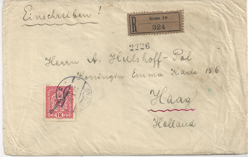 Osterreich - Inflation in Österreich - Belege - 1918 bis 1925 - Seite 6 Bild_617