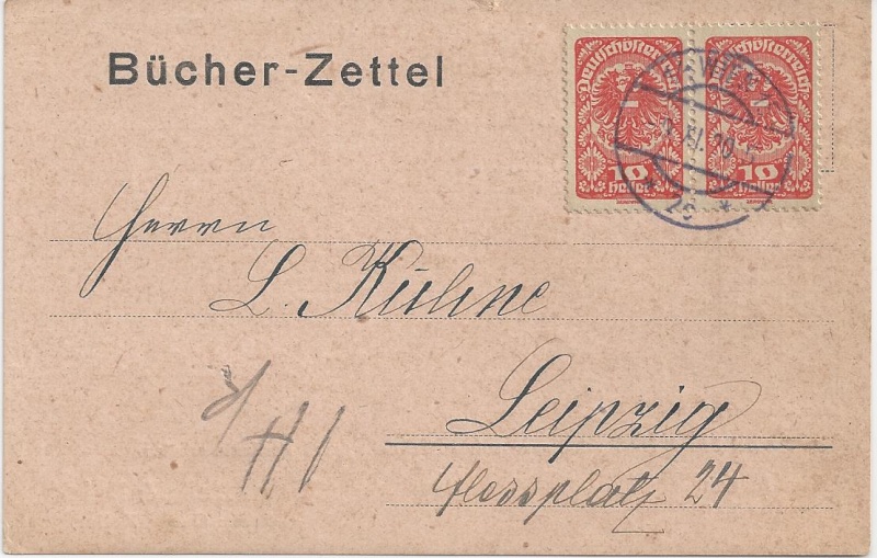  - Inflation in Österreich - Belege - 1918 bis 1925 - Seite 6 Bild_912