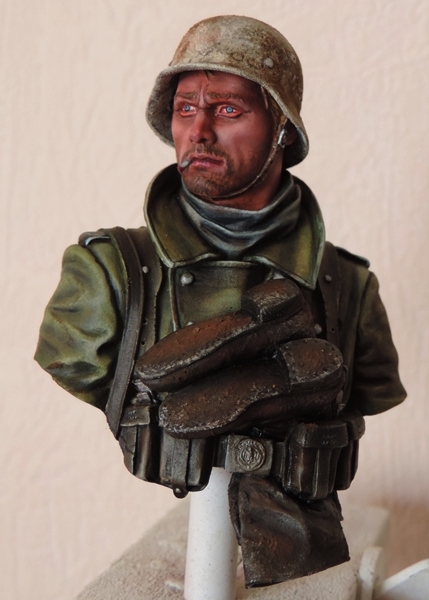 Buste infanterie Allemande, front Russe 1943, FINI... Dscn1938
