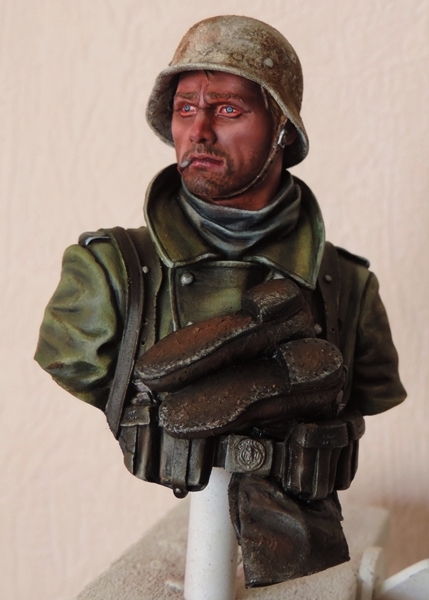 Buste infanterie Allemande, front Russe 1943, FINI... Dscn1938