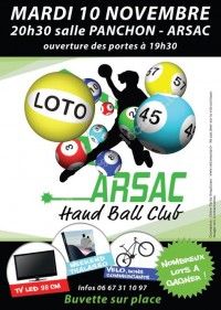 Loto du Hand Ball Club Arsac le 10 Novembre 2015 à Arsac E5414610