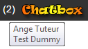 Members of the toolbar in the chatbox Scr11