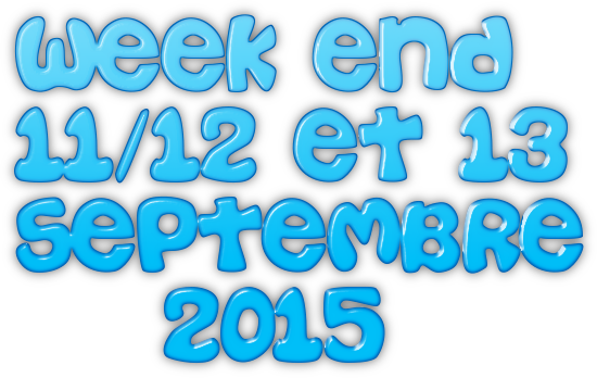 MAJ FETE VOTIVE 1ER WEEK END SEPTEMBRE 11/12 ET 13 2015 7 FETES POUR LE MOMENTS   Week_e10