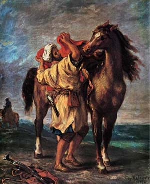 “Galopa mi fiel caballo”  -soneto alejandrino con estrambote- Maroca10