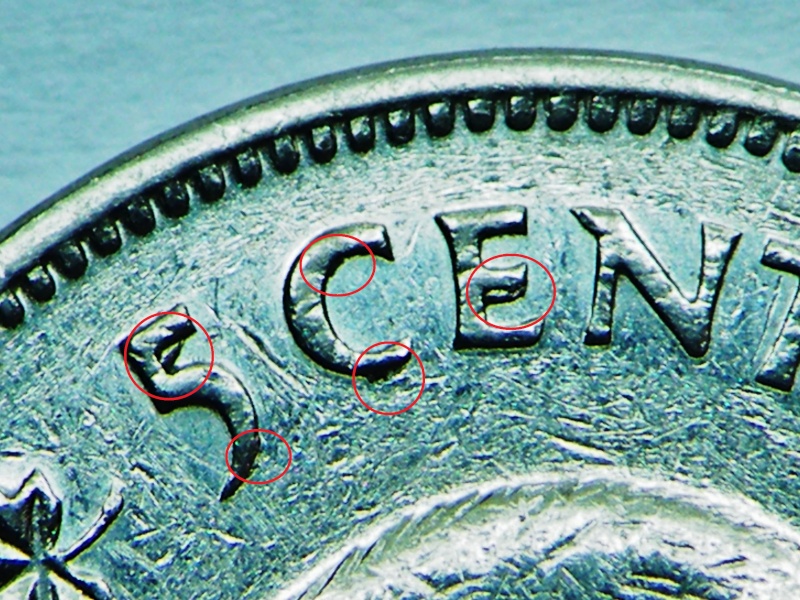 1964 - Éclats de Coin sur le 5, C & E (Lump on 5, C & E) Dscf2914