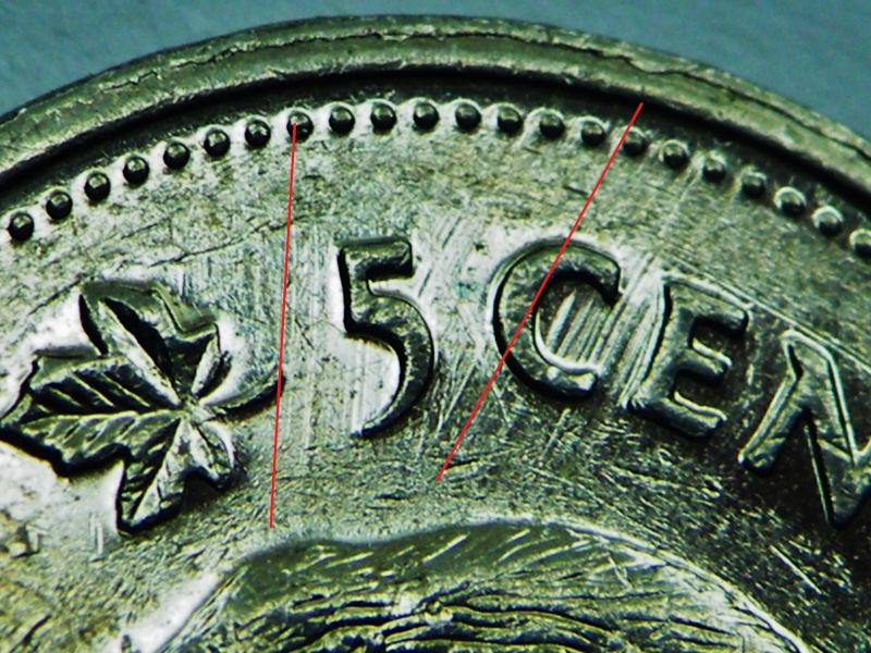 2000 - Dommage au Coin dans 5 Cents & Sous le Nez du Castor (Die domage) Dscf3415