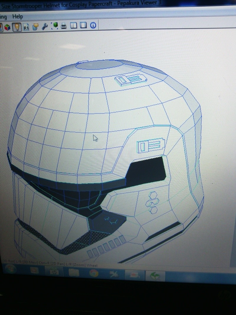[Star Wars] 1st Order stormtrooper Helmet  Img_2015