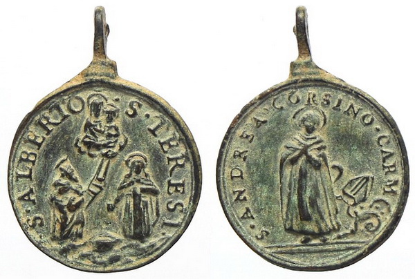 Recopilación medallas Orden Carmelitas Descalzas: Santa Teresa de Jesús Avelin10