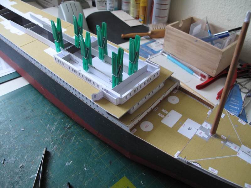 Fertig - Die Titanic von Schreiber 1/200 gebaut von Bertholdneuss Img_7050