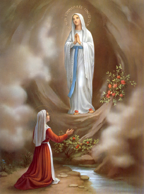 Neuvaine à Notre Dame de Lourdes du 3 au 11 février + Rosaire pour la guérison des malades,Vidéo NDL 15182610